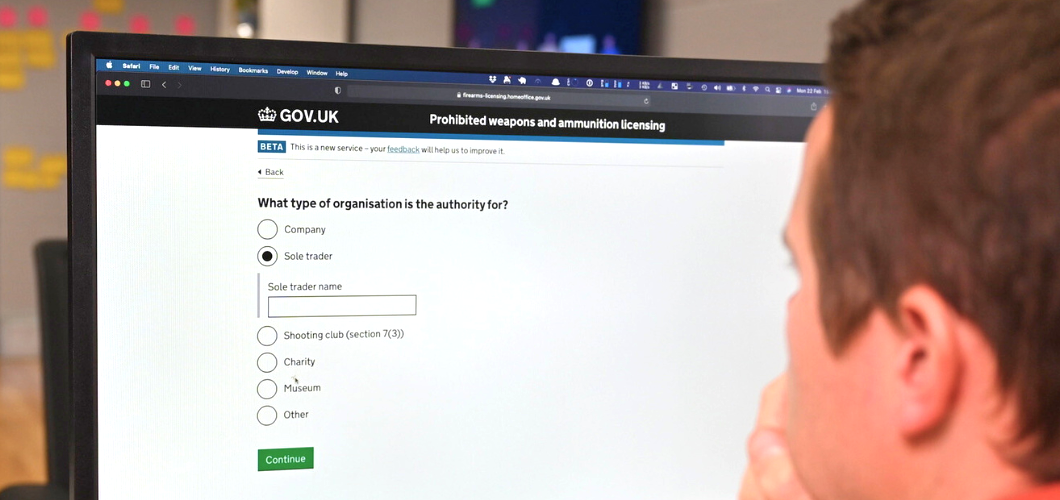 Thumbnail for case study about gov.uk forms