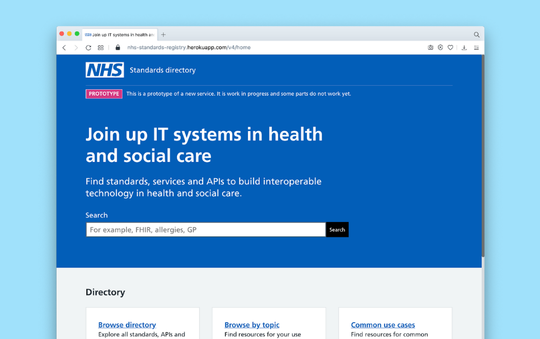 NHS England case study thumbnail